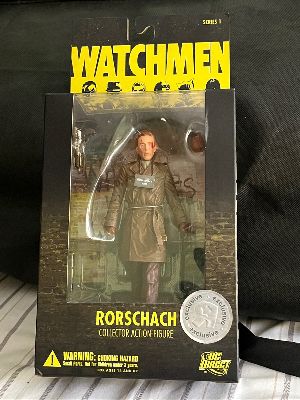 Watchmen Rorschach Collector Action Figure - series 1